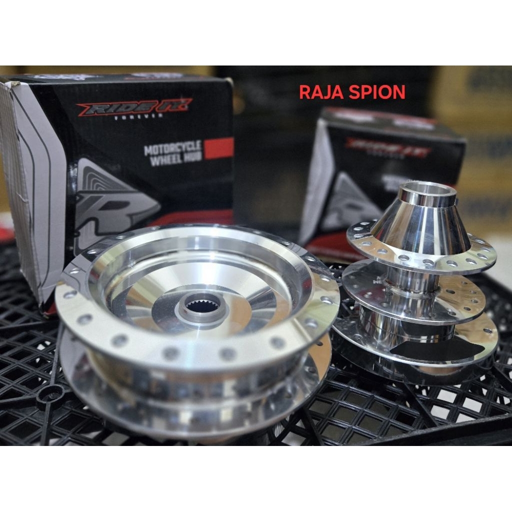 Tromol set chrome depan belakang nmax New merk ride it/tromol depan belakang nmax New merk ride it