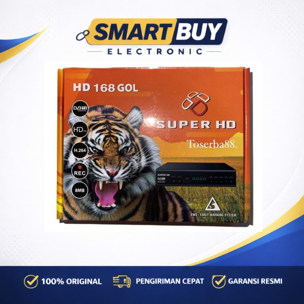 SET TOP BOX SUPER HD HARIMAU 168