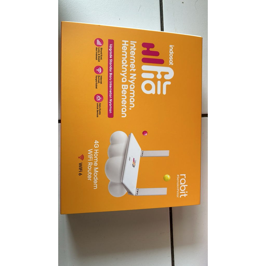 Indosat HiFi Air 4G Home Modem WiFi Router + Kuota 100Gb
