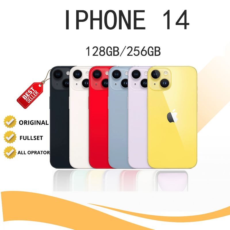 HP IPHONE 14 128GB 256GB SecondIP14 Inter WIFI ONLY Good Condition No Minus No Refurbis No Rekondisi