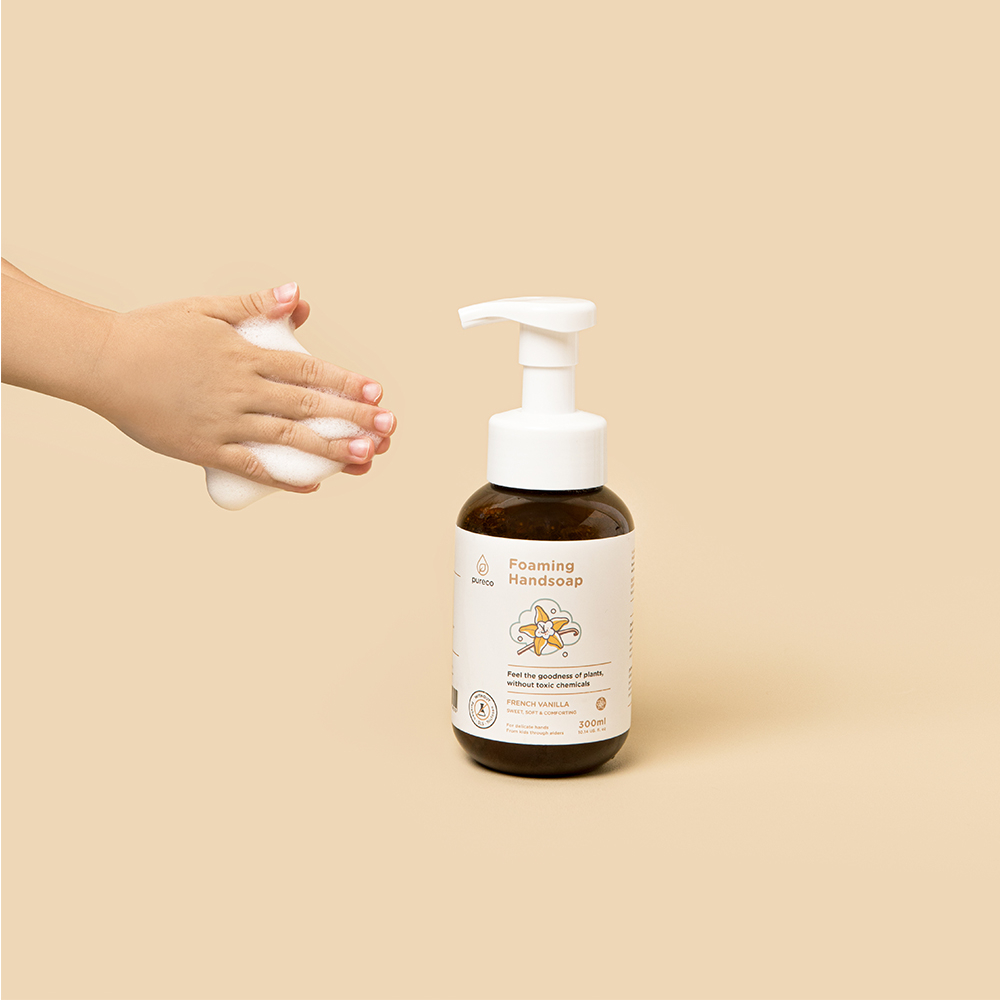 Pureco - Foaming Handsoap - Sabun Cuci Tangan Berbusa / Sabun Cuci Tangan Anak - 300ml