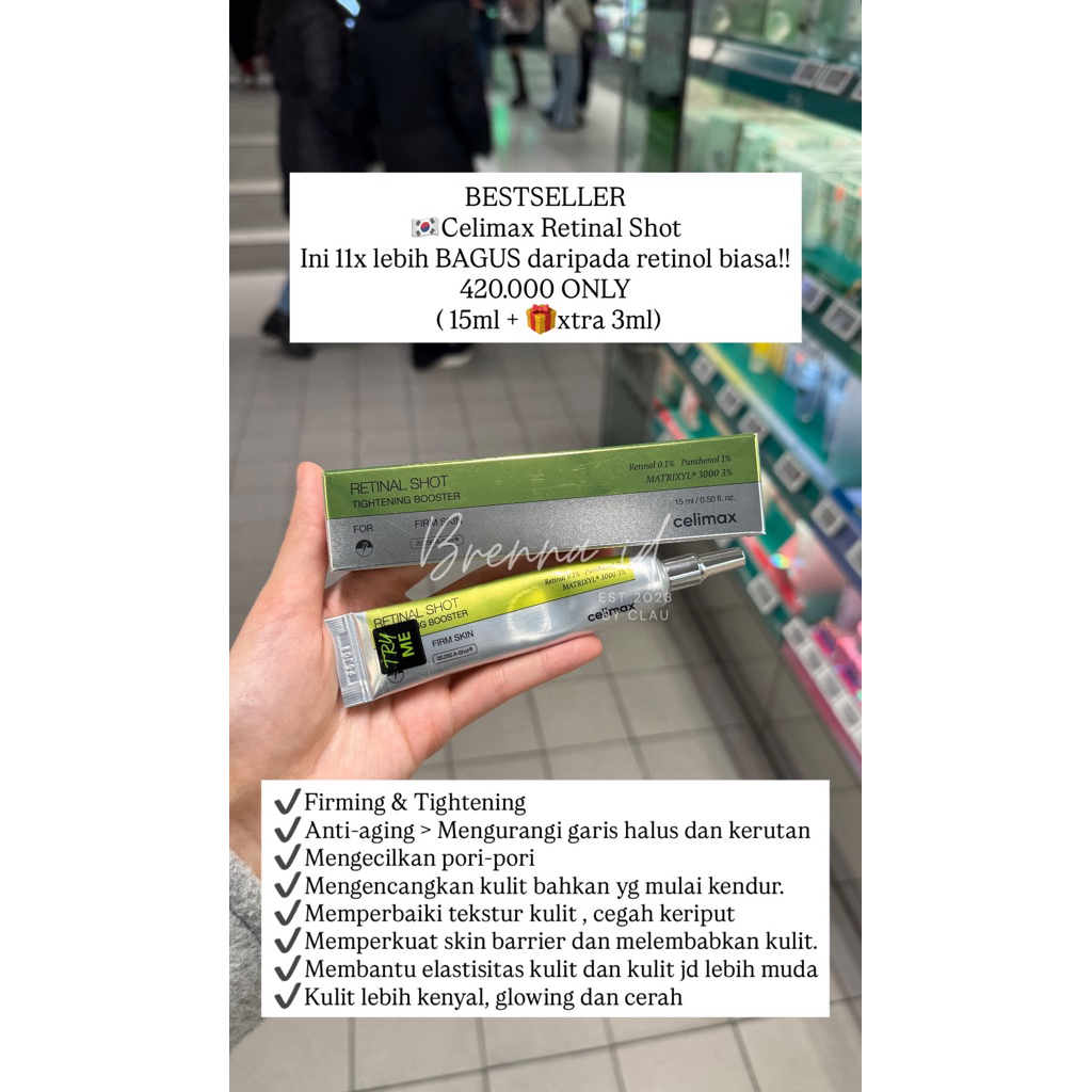 Celimax Retinal Shot Tightening Booster | 100% ORIGINAL KOREAh
