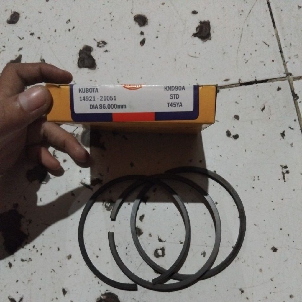 Piston Ring Assy KND90A / RING PISTON KND90A / RING SEKER KND90A