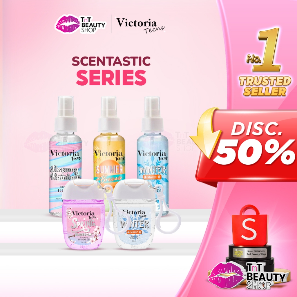 Victoria Teens Scentastic Series - Body Mist 100ml - Cologne Gel 36ml | TnT Beauty Shop