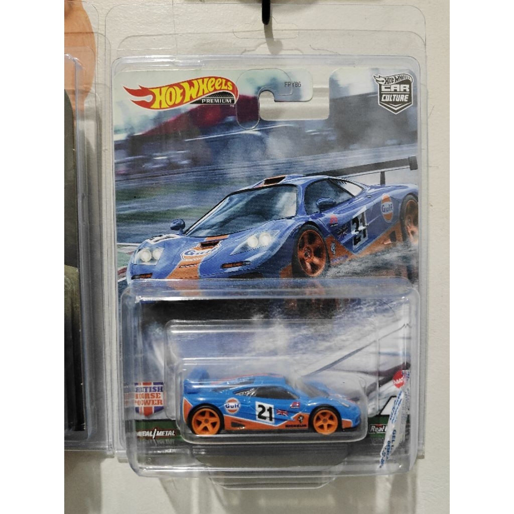 hotwheels McLaren f1 gtr Gulf