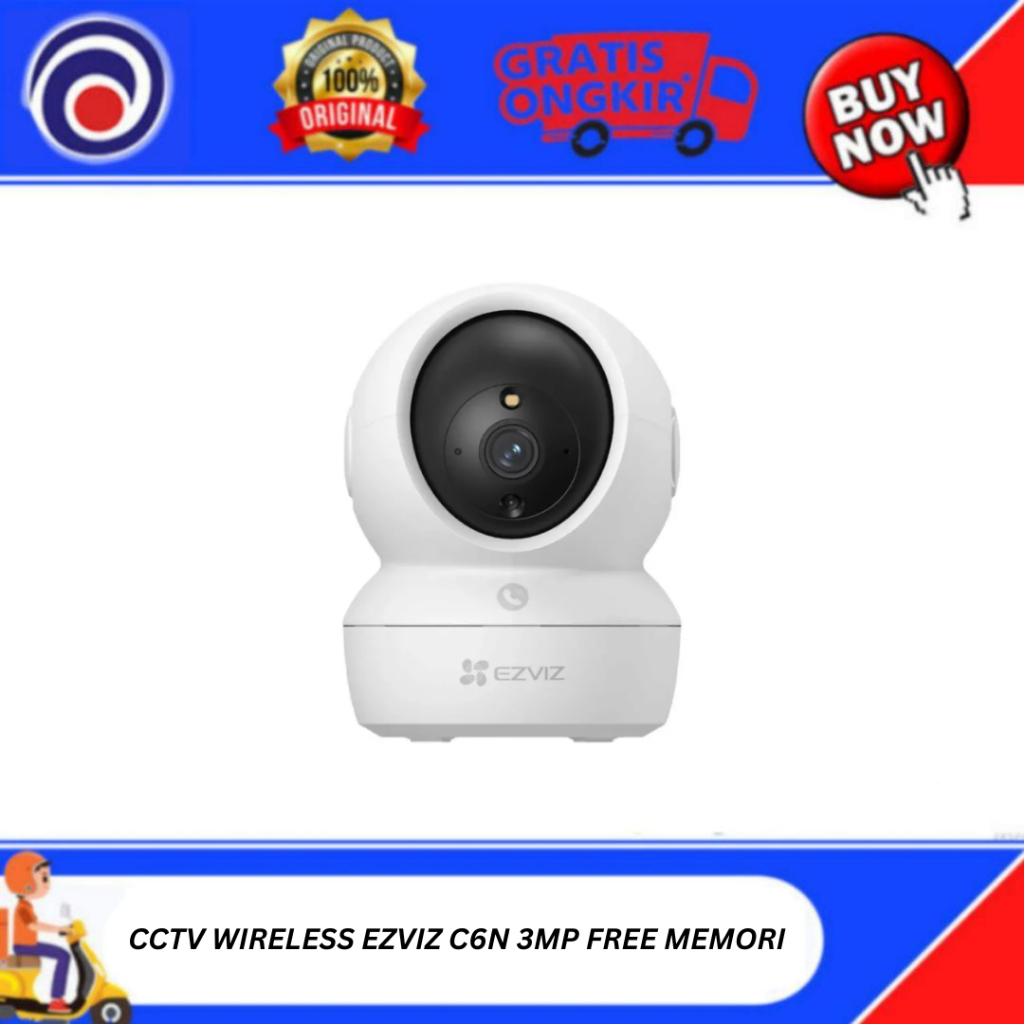 CCTV WIRELESS EZVIZ C6N 3MP