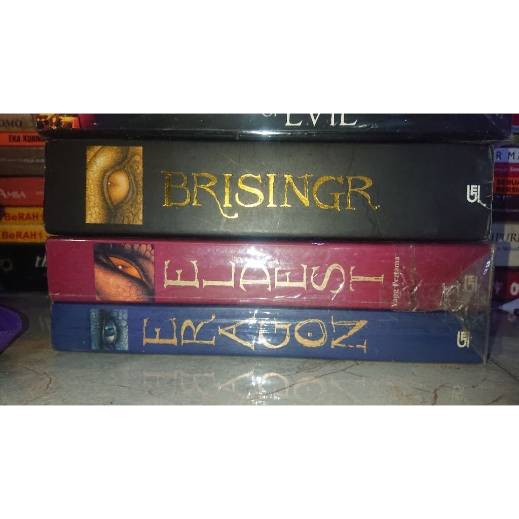 Set Christopher Paolini - Eragon | Eldest | Brisingr (Bahasa Indonesia)