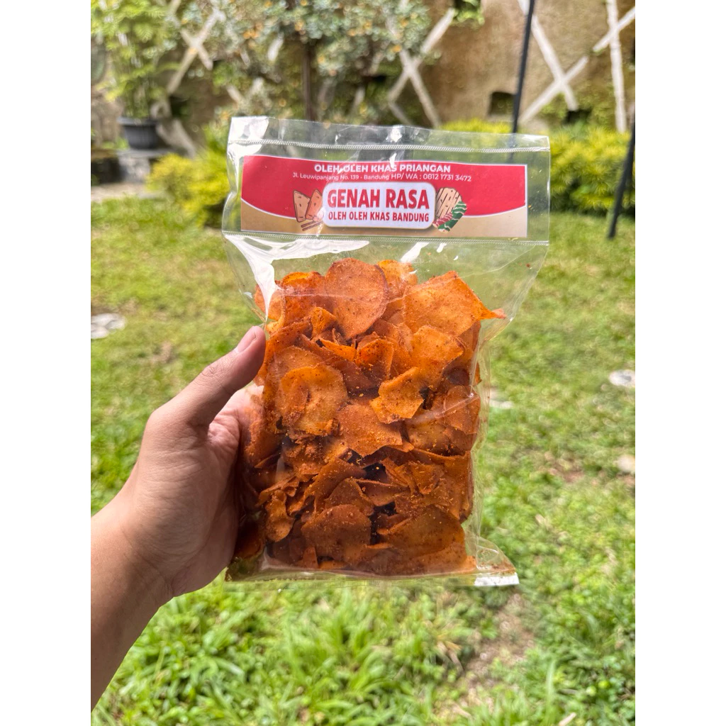 Keripik Pikset Singkong Pedas 250 g — foto detail 2 dari 5