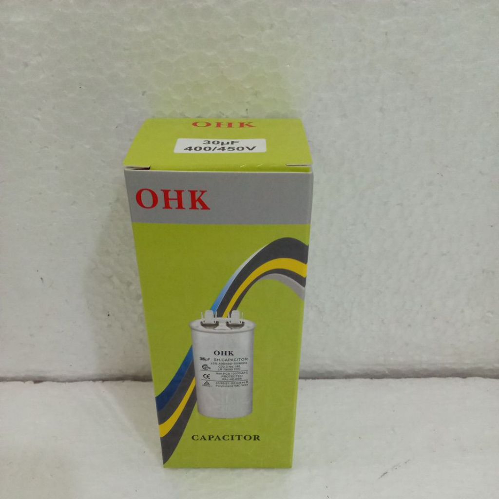 KAPASITOR AC 30 UF OHK - CAPASITOR AC OHK