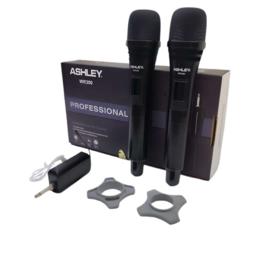 Microphone Wireless Hemat ASHLEY WR-300 Mic wireless terbaik