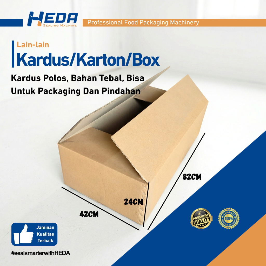 Kardus Besar Pindahan Kardus Baru Packaging Jumbo Dus Tebal Box Pengiriman Penyimpanan Kotak Baru 2 