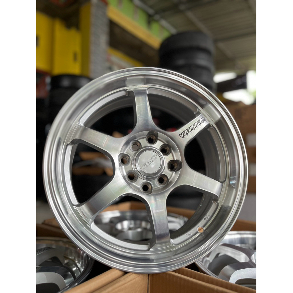 velg Te37 R16 pcd 4x100/114 kondisi baru