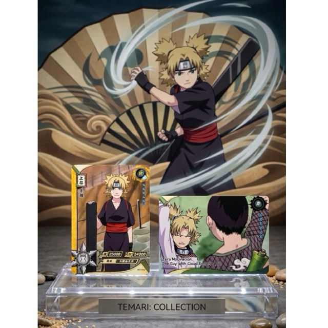 Set 2pcs Card TCG Kayou Naruto | Temari [R]