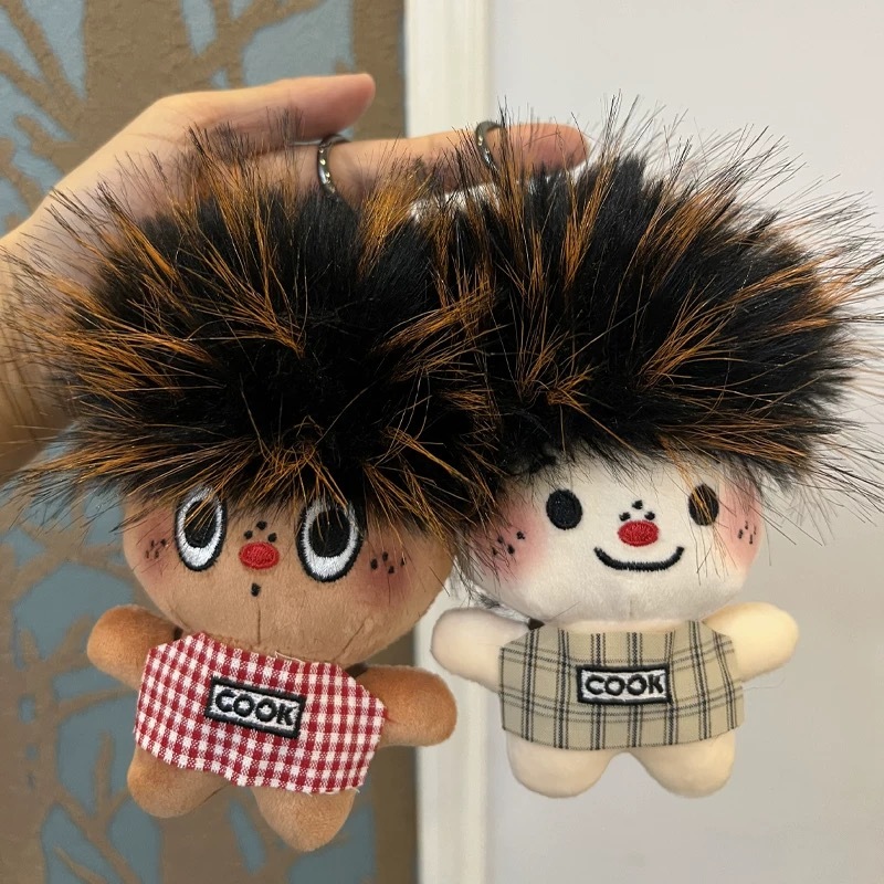 Gantungan Kunci Boneka Plush Karakter Grumpy Cook - Keychain Tas Boneka Bulu Monster Lucu Unik - Aks