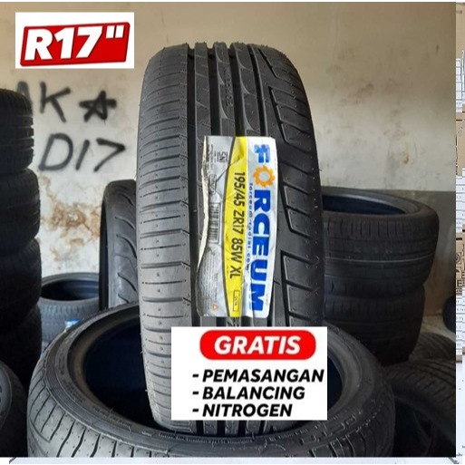 ban mobil 195 45 r17 merk FORCEUM OCTA 195/45 ring 17 ( ban mobul ceper )