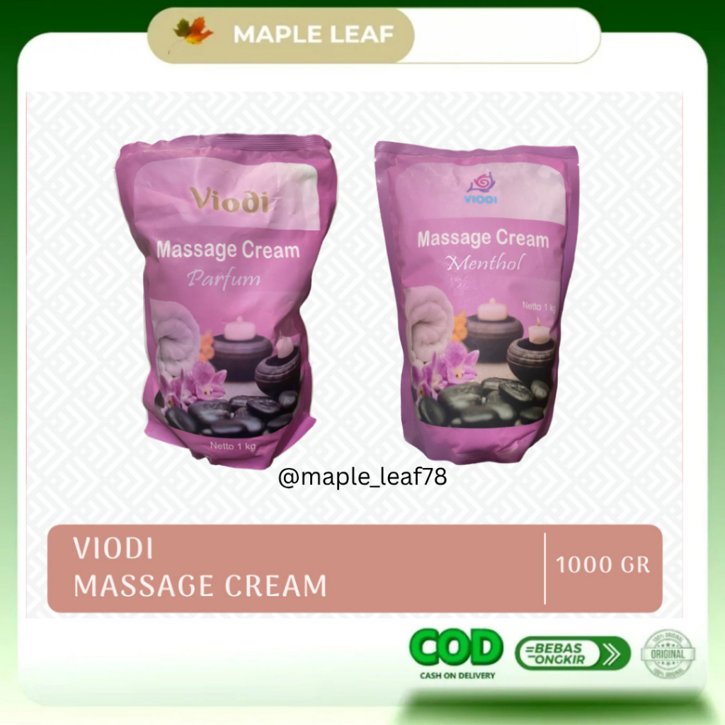 VIODI Massage Cream 1Kg (Krim Pijat)