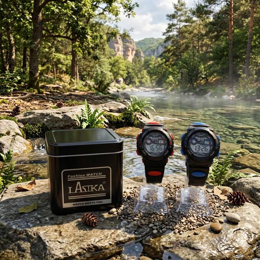 Jam tangan Anak laki-laki Digital Anti Air Lasika watch