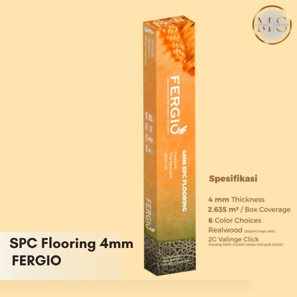 SPC Flooring 4mm Realwood FERGIO