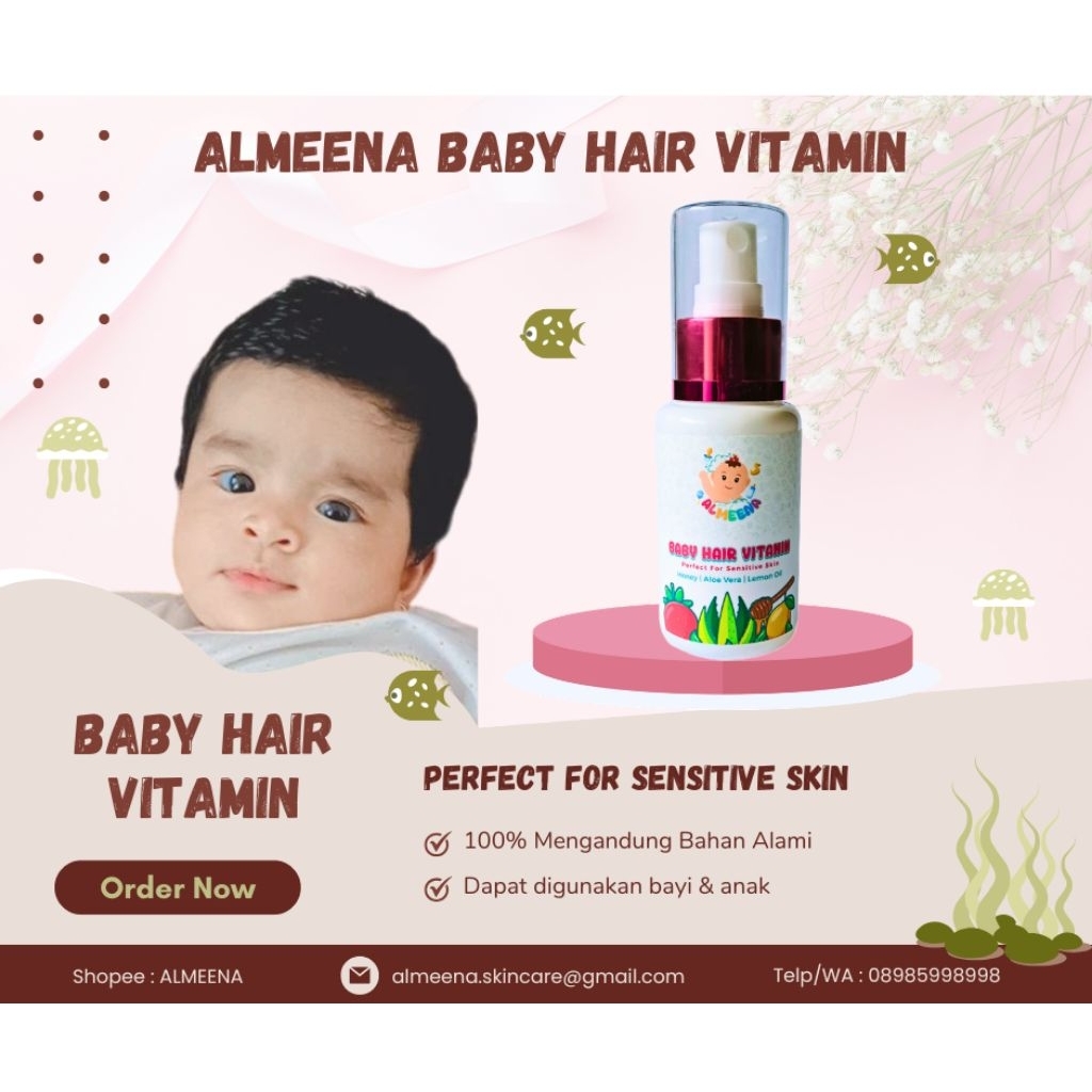 ALMEENA VITAMIN RAMBUT BAYI & ANAK