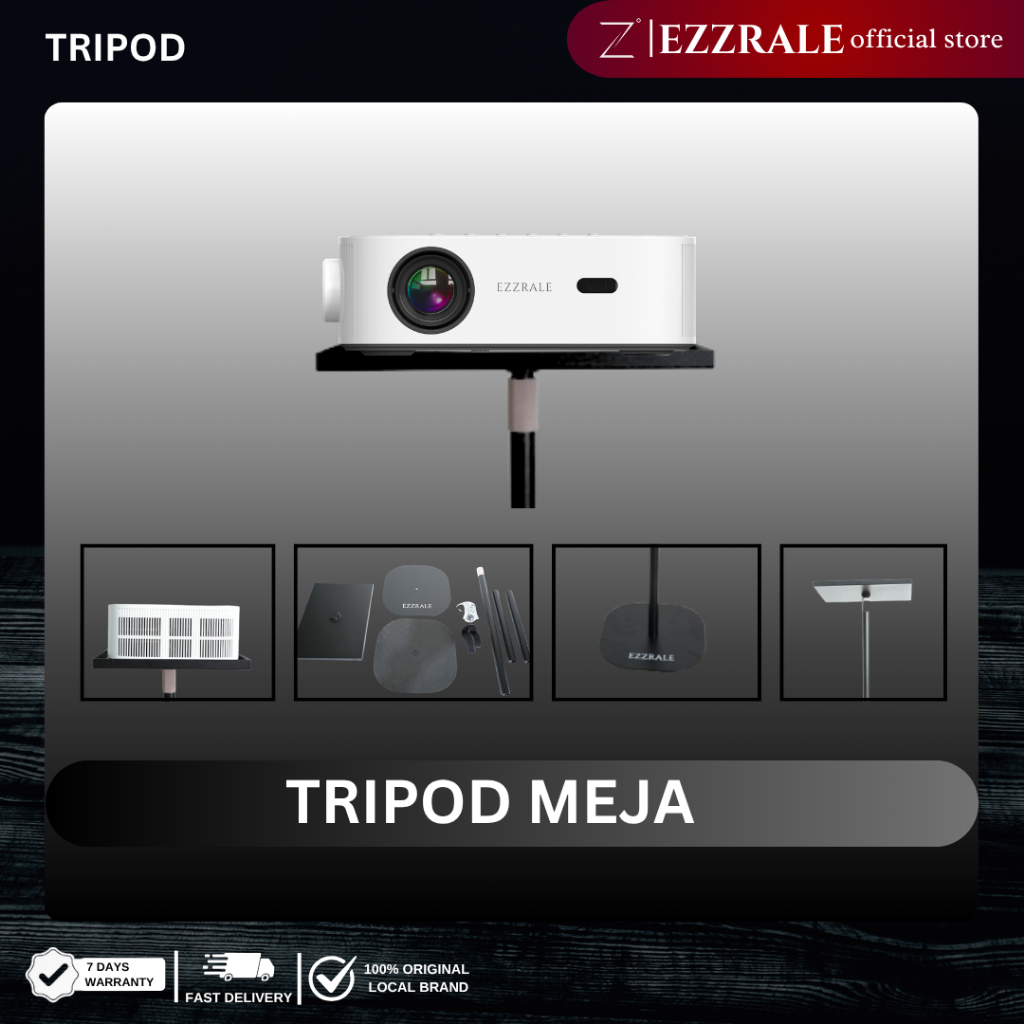 Tripod Stand Projector Simple Ezzrale