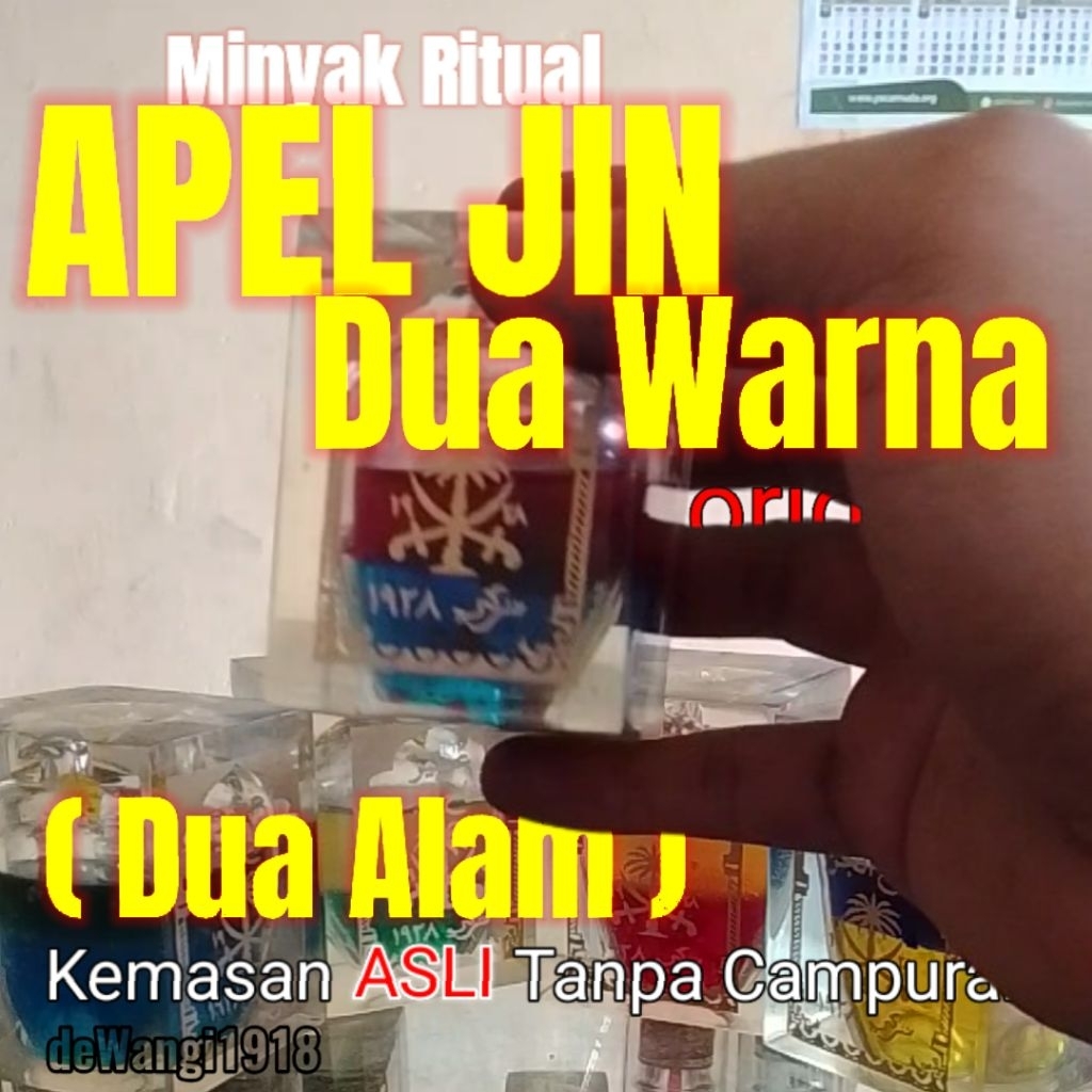 Minyak Apel Jin 2 Warna (Dua Alam) original Turki