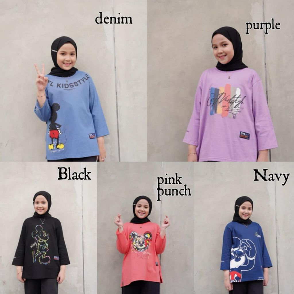 Gyl anak TOP long slits kids