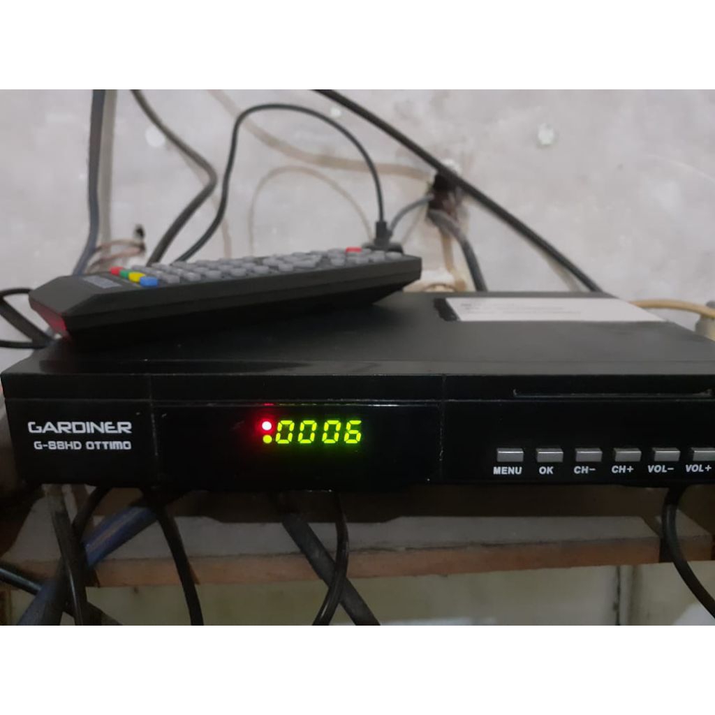 Receiver Parabola  Kvision Gardiner Segel