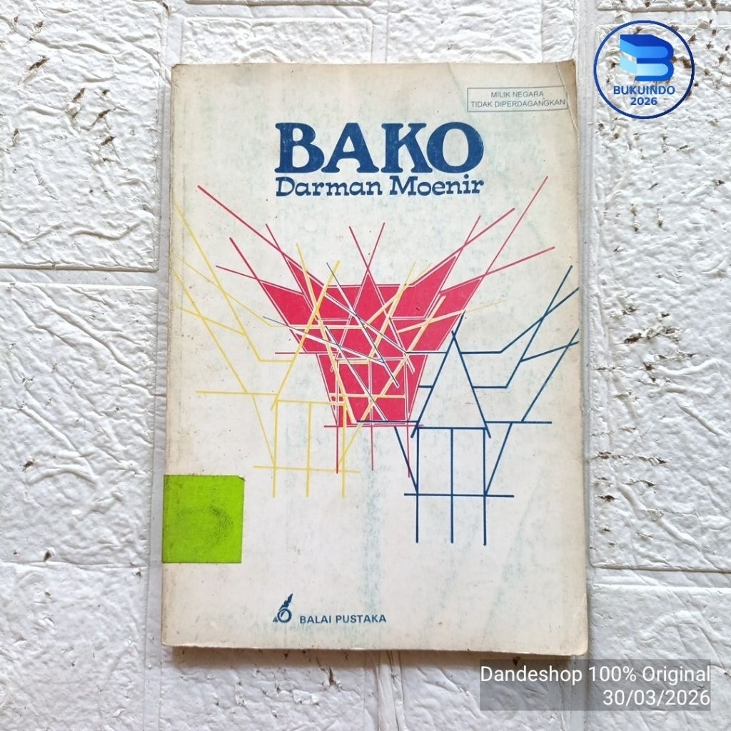 Bako oleh Darman Moenir - Buku Cerita Anak Klasik Bekas Preloved