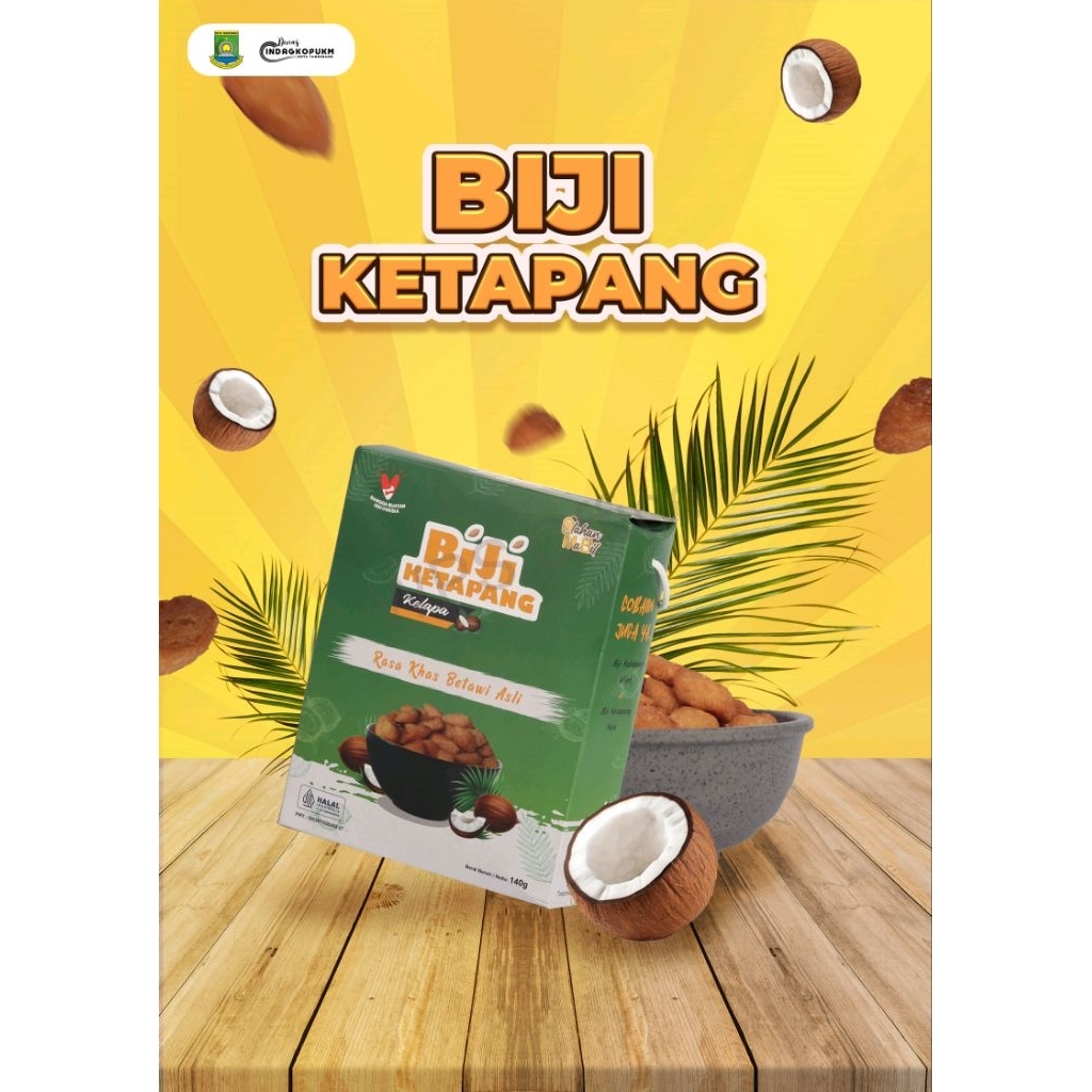 OLAHAN MABIL Biji Ketapang Kelapa 140g