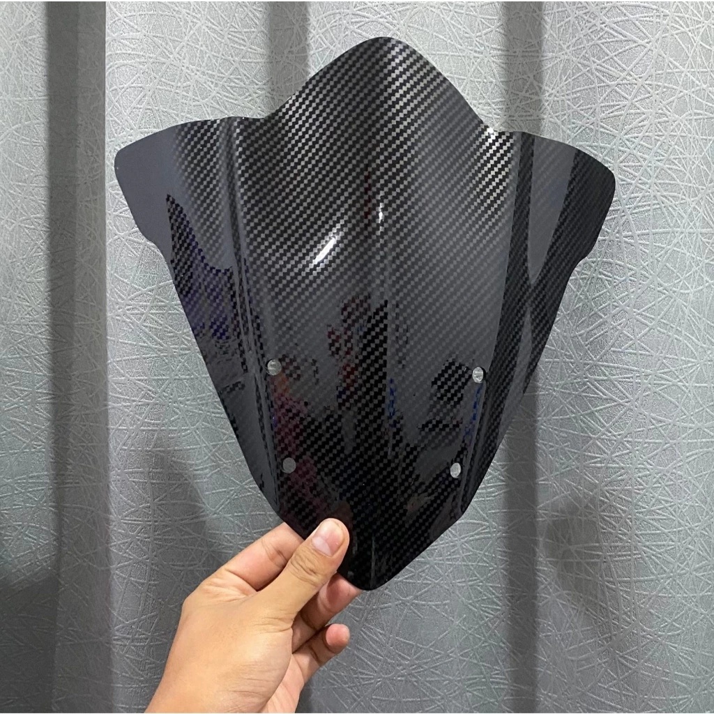VISOR WINDHSIELD CB150R NINJA VIXION VISOR MOTOR CB150 R MODEL KIP CARBON