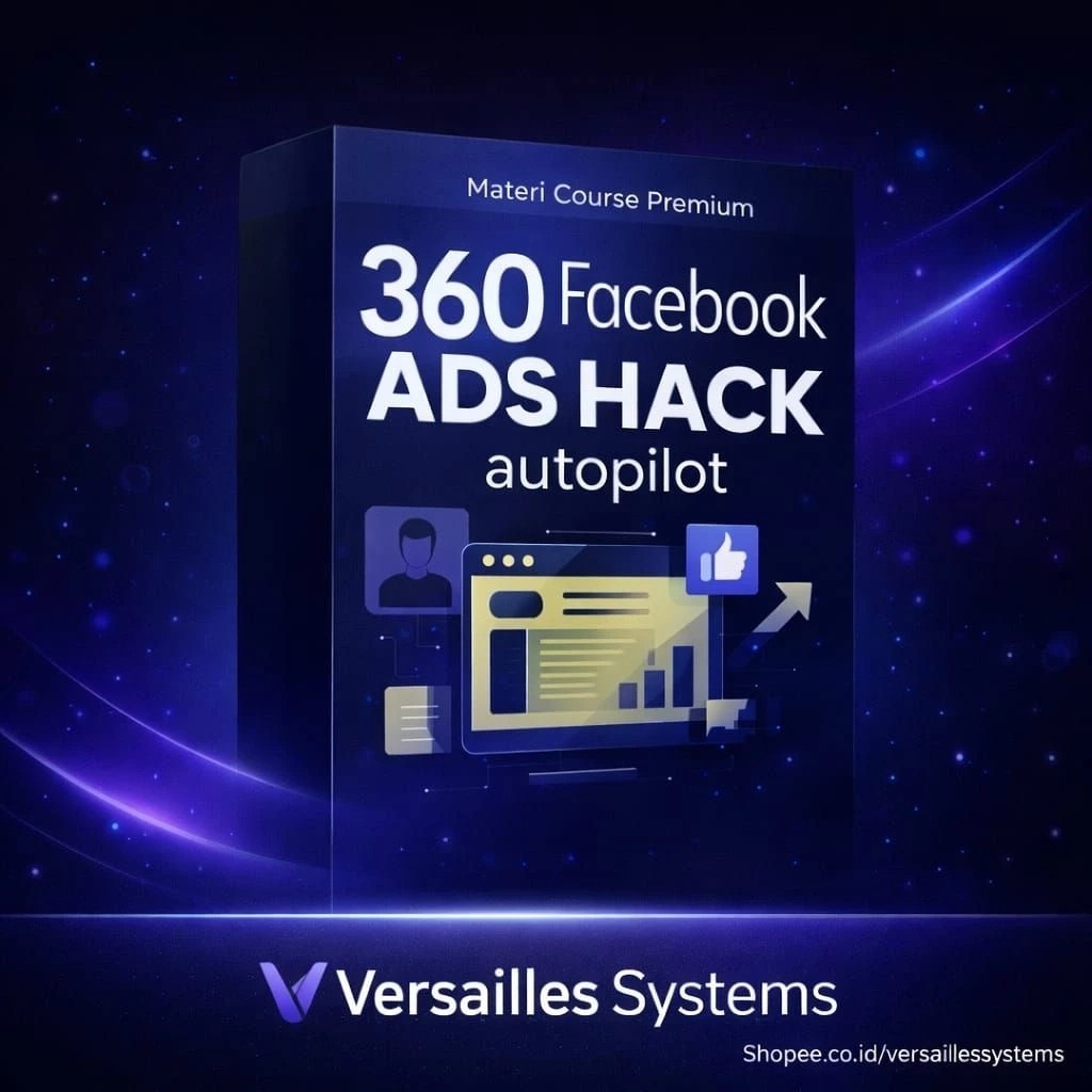 META ADS HACK AUTOPILOT: Ecourse Facebook Ads Terbaru Materi Video Pembelajaran- (bahasa Indonesia)