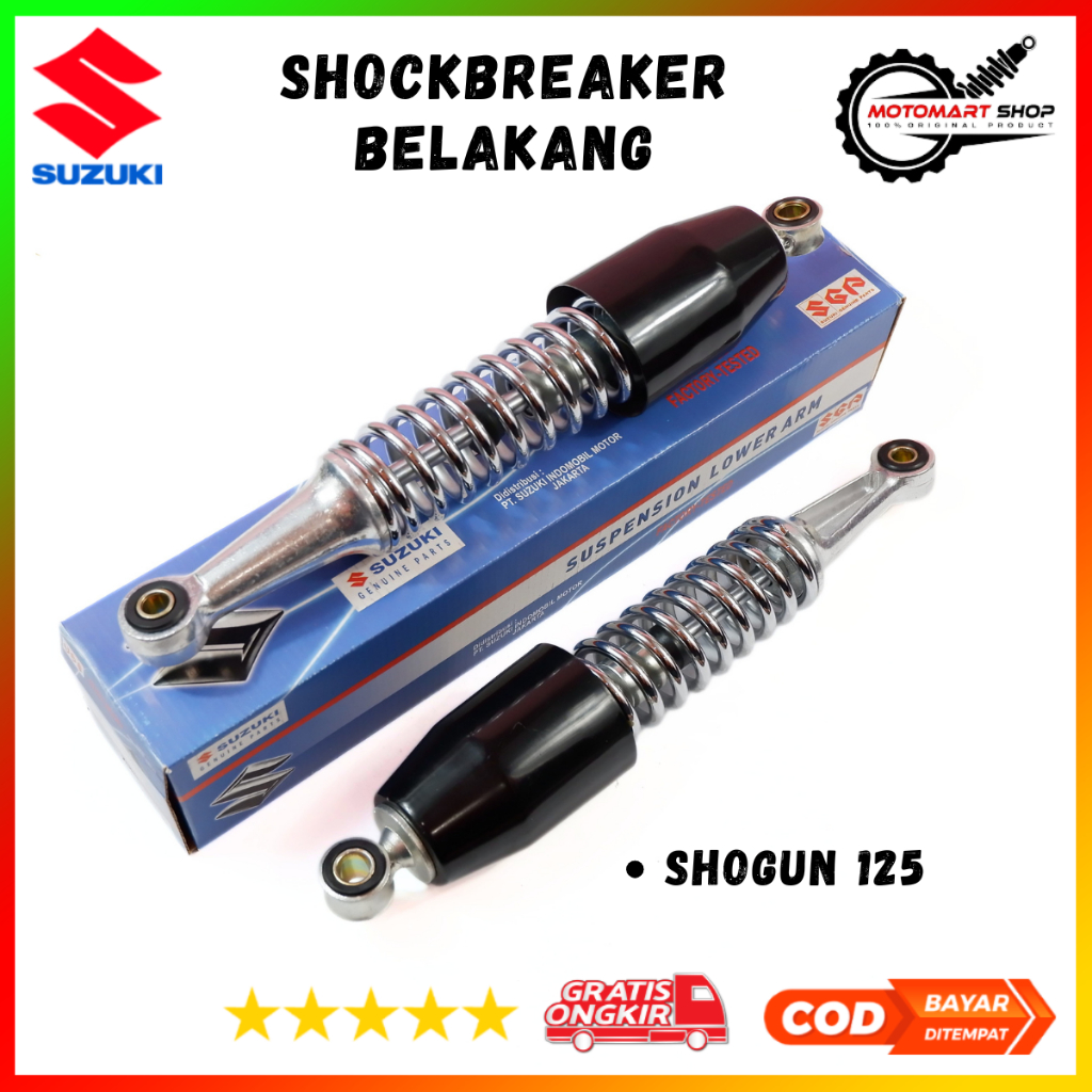 Shock Belakang Suzuki Shogun 125 SP 340mm Ori / Shockbreaker Shogun 125 1 Set