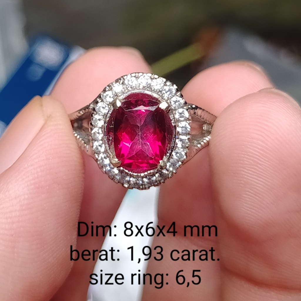 BATU RED TOPAS ASLI NATURAL BAGUS RING CEWEK cek batu lainnya yaman api wulung opal bacan permata ka