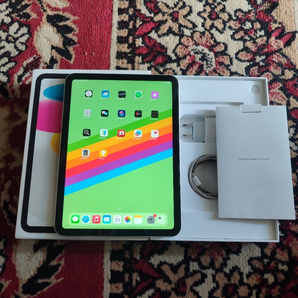 ipad 10 256GB IBOX Silver Mulus Fullset