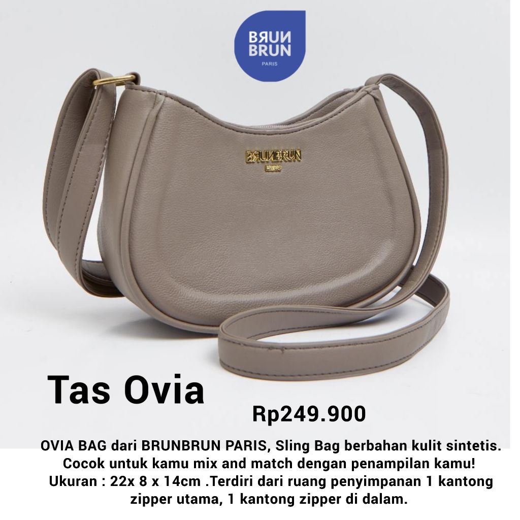 Tas Ovia Brunbrun Paris