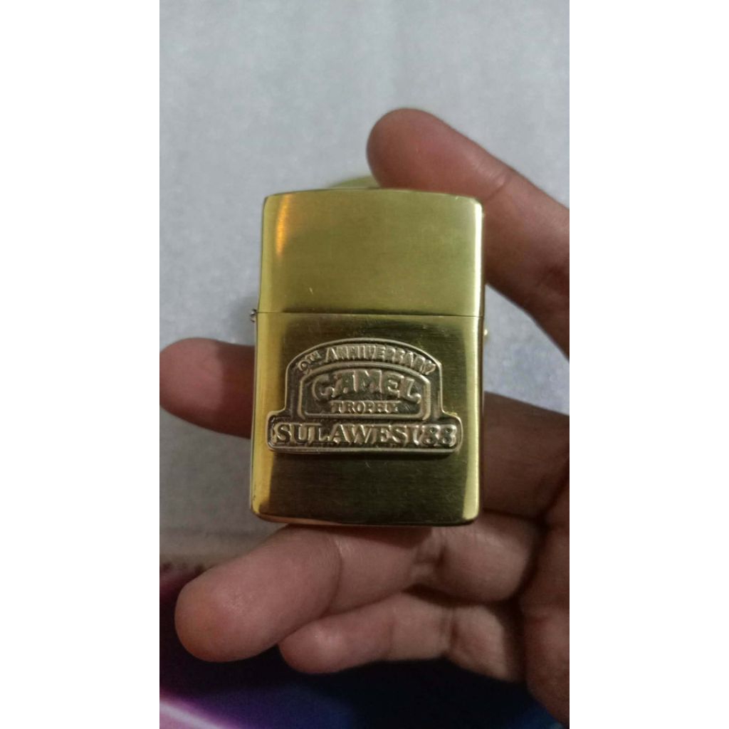 Zippo Commemorative 1932 - 1992 Camel Trophy Sulawesi
