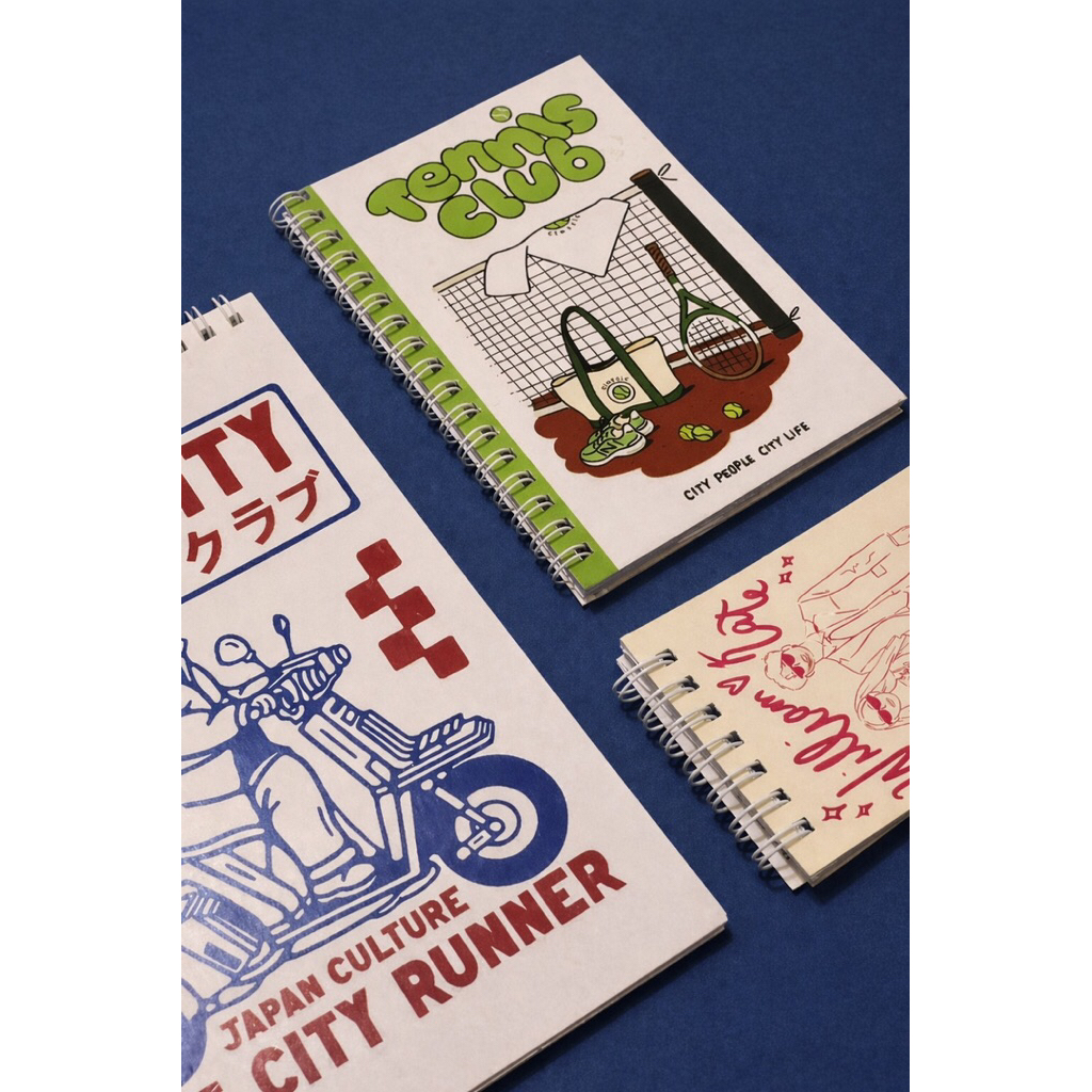 Notebook Custom Satuan - Souvenir A5 A6 A7