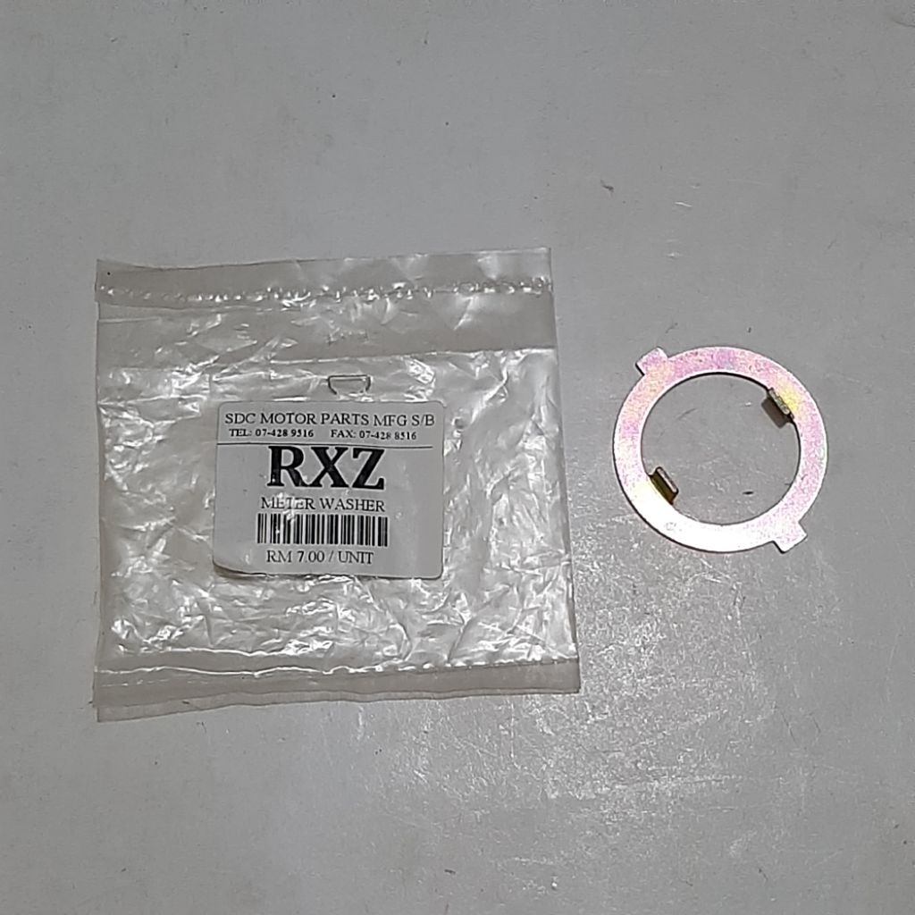 Yamaha RXZ RZR plat pelat gigi gir gear spidometer speedometer
