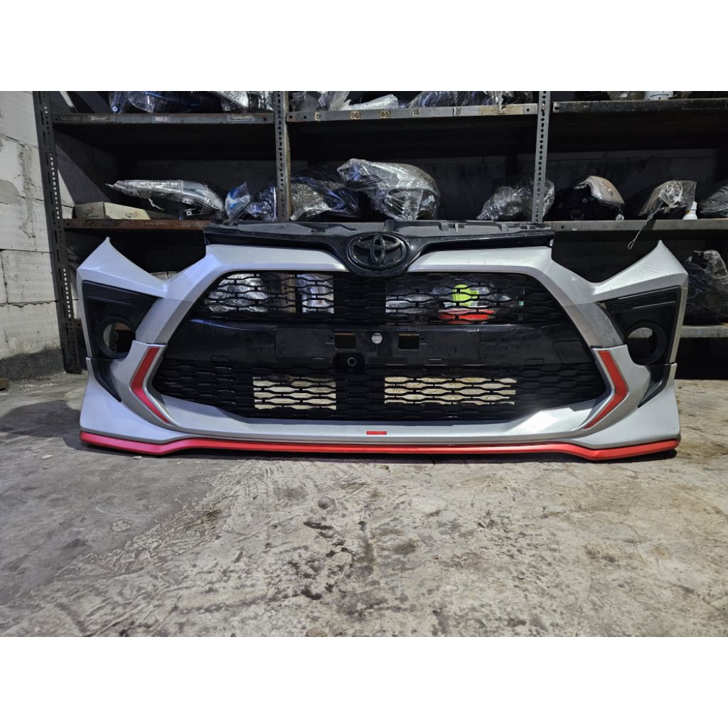 bemper depan fullset isian agya ayla facelift 2020 original copotan