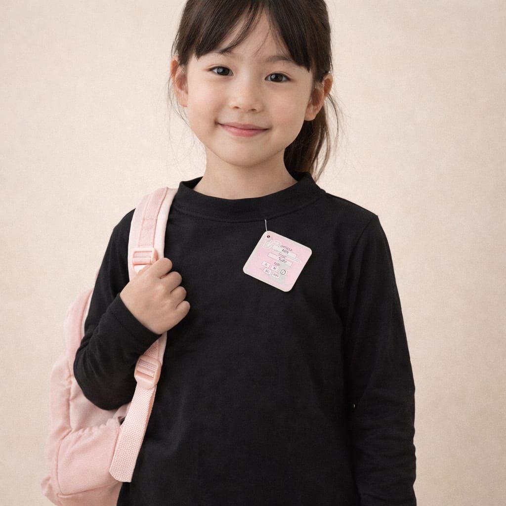(Isi 3 Pcs) Manset Baju Anak Perempuan Hitam Manset Anak Cewek Hitam Ukuran Tanggung