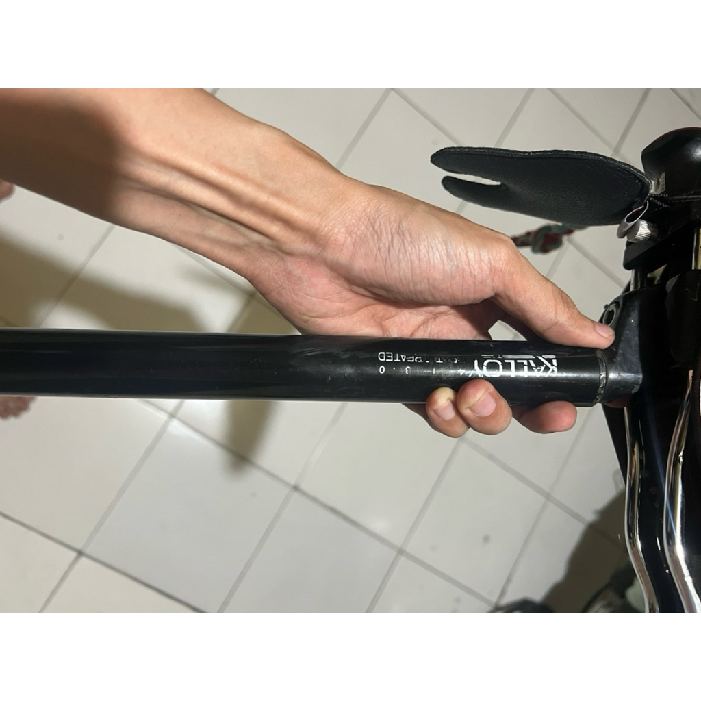Seatpost Kalloy 26.4 heat treated