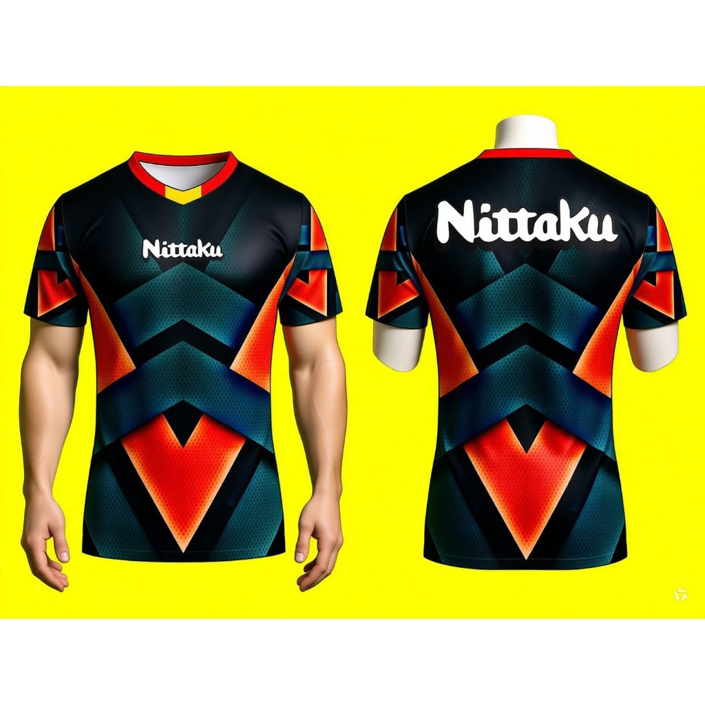 KAOS JERSEY PINGPONG NITTAKU #TENIS MEJA