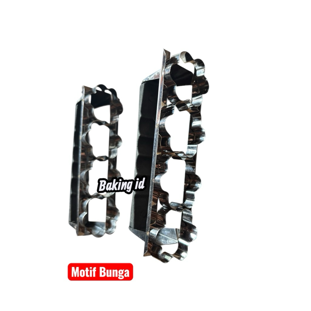 Cetakan kastengel Kue Kering Nastar Motif Bunga / Loyang Kue Kering Nastar