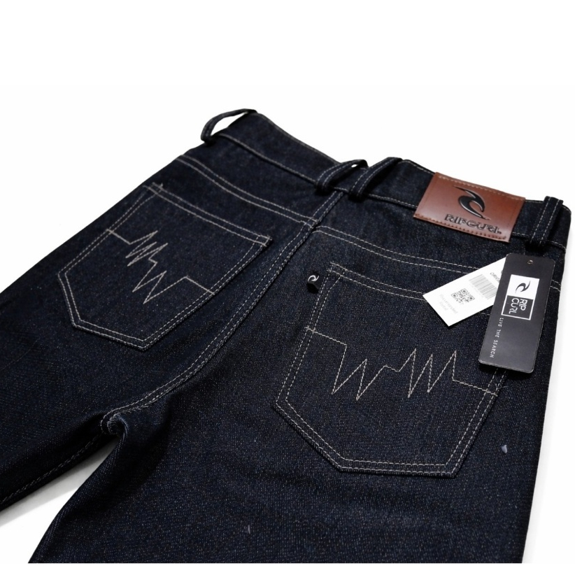 CELANA PANJANG DENIM SELVEDGE 15 Oz BLACK INDIGO | CELANA DENIM SELVEDGE ACCENT RED LINE SHELSTICH Z