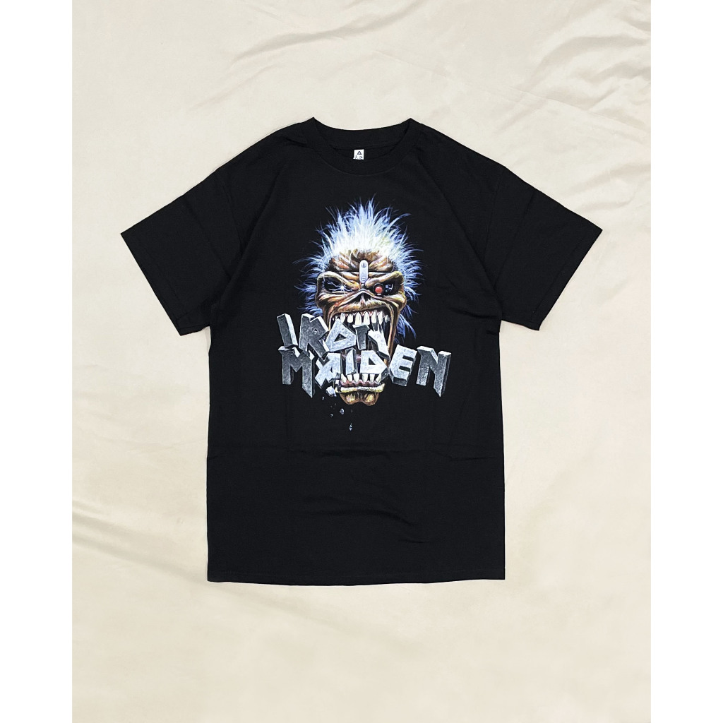 Baju Kaos Band Official Original Iron Maiden (Eddie Crunch) Tshirt