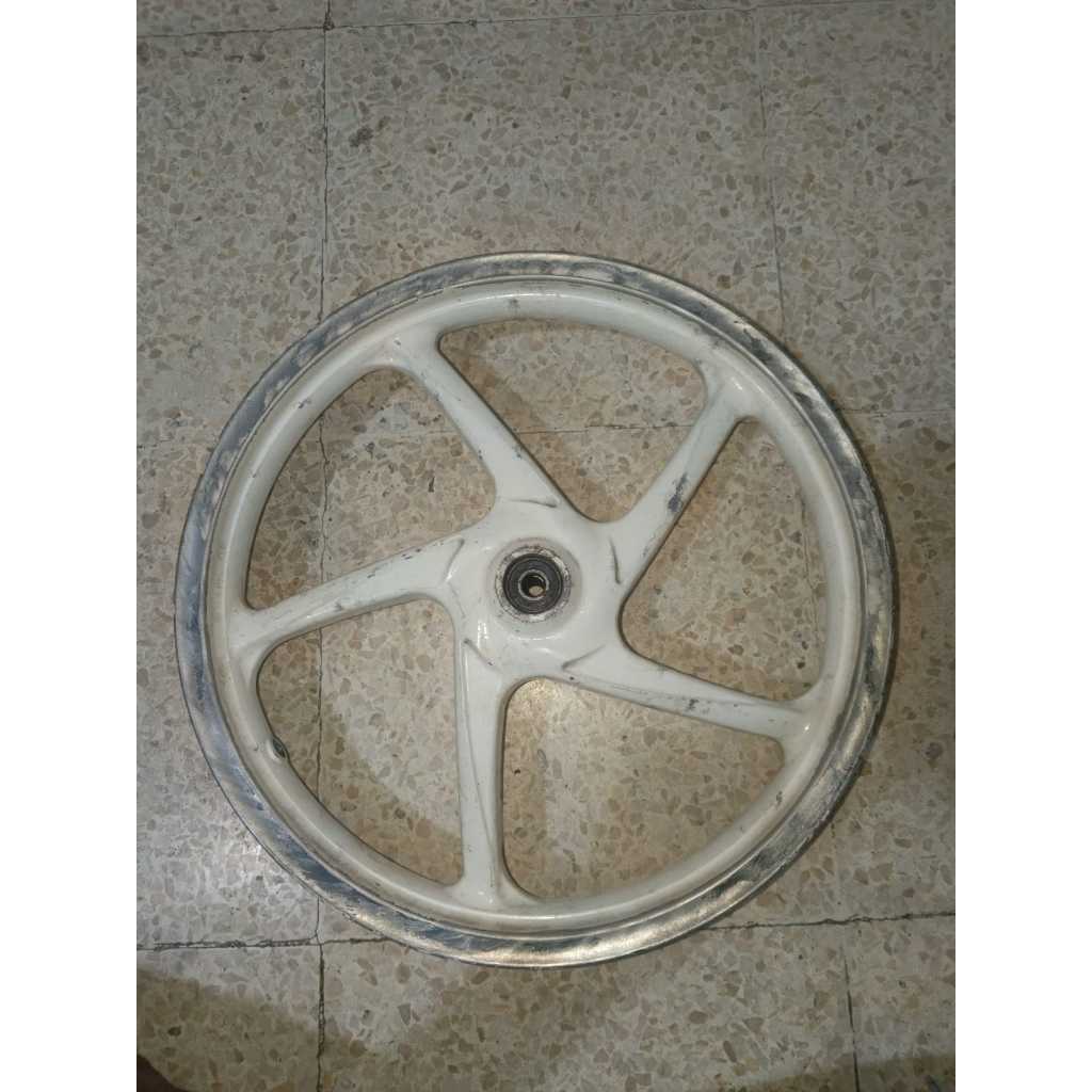 Velg Depan Honda Vario 110 Karbu pnp Scoopy Beat Ring 14 Ori Copotan