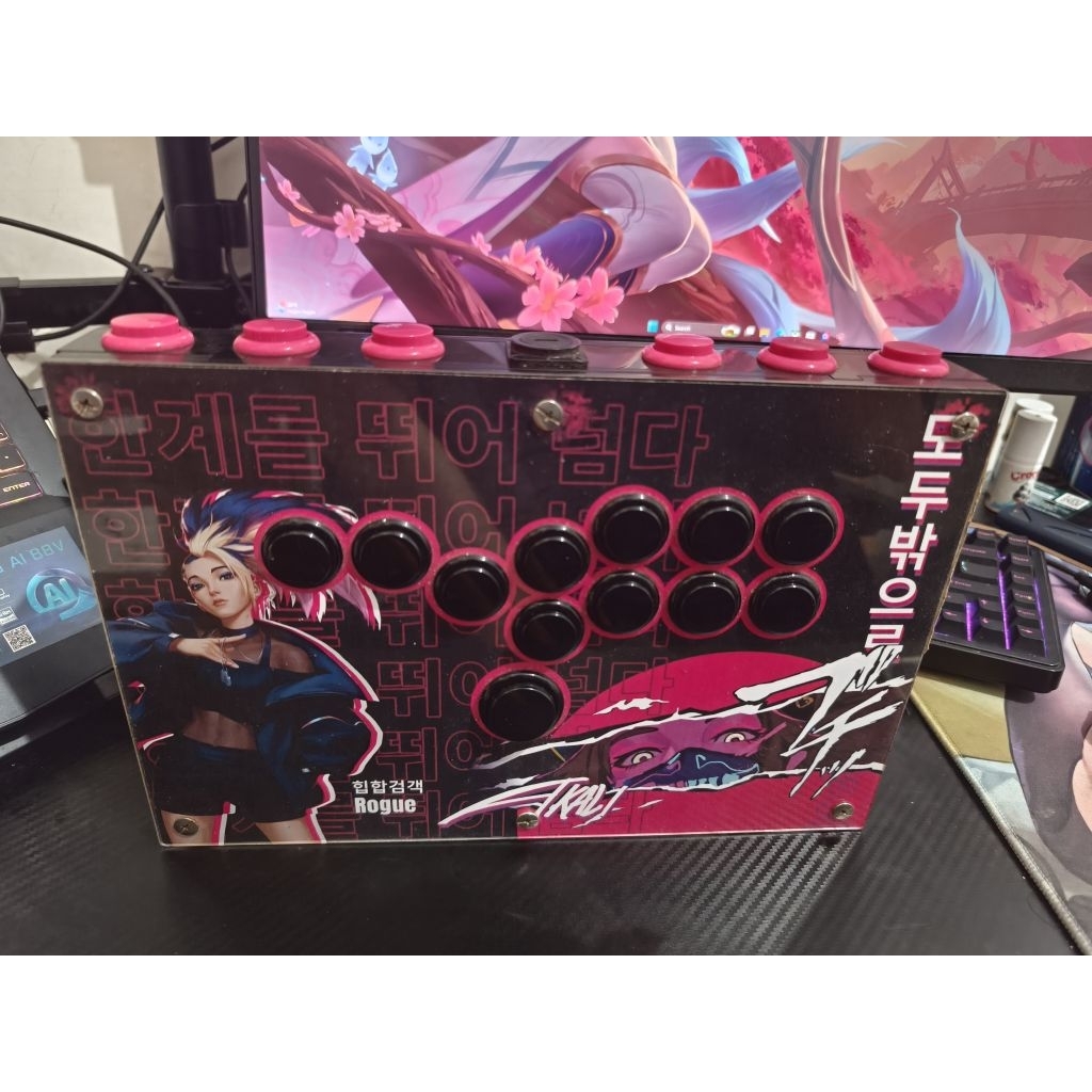 Arcade Stick Leverless Custom