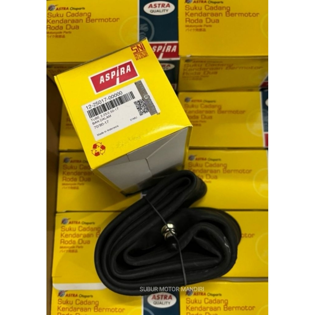 BAN DALAM ASPIRA 225/250 RING 17 ASLI