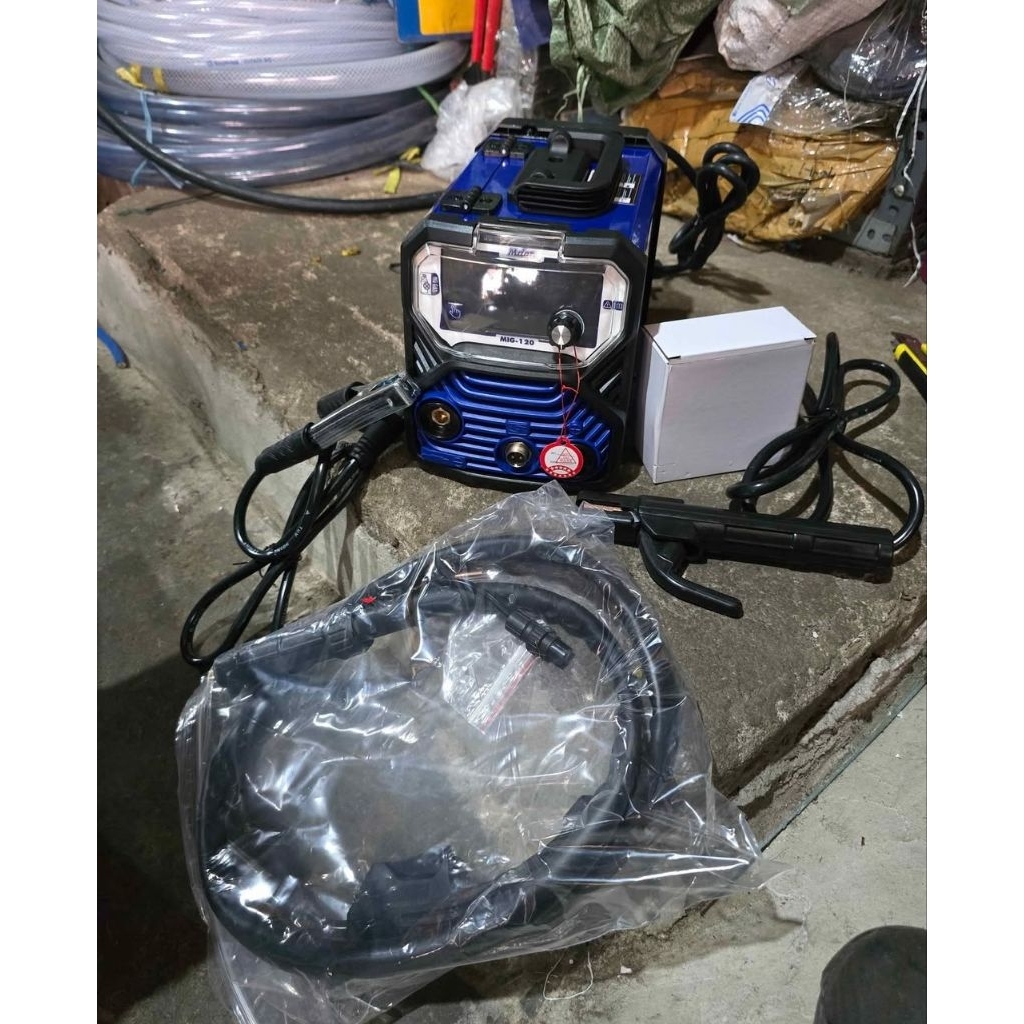 Mesin las mig travo las mig mdon 120a / mesin las mig tanpa gas