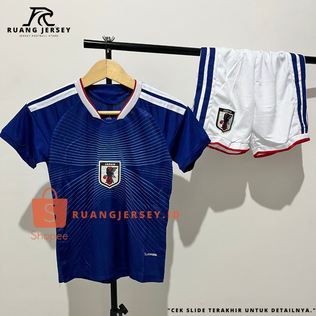 Jersey Sepak Bola Anak Jepang Home Piala Dunia 2026 Jersey Anak High Quality